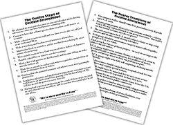 12 & 12 Laminated Poster Set