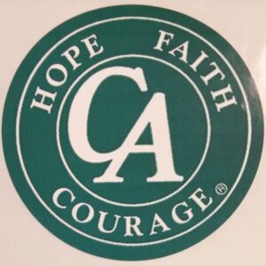 C.A. Sticker (White)