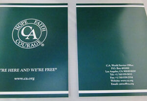 Green - C.A. Pocket Folder (Empty)