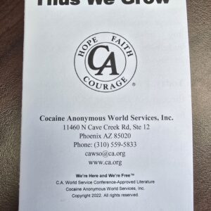 Thus We Grow (Pocket Card)