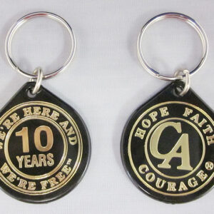 j. English Plastic Chip - 10 Years