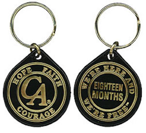 ah. English Plastic Chip - 18 Months