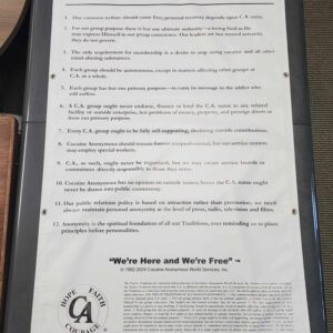 12 Traditions Banner